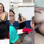 Viral Video - MILF university professor exposed in porn video having sex with student