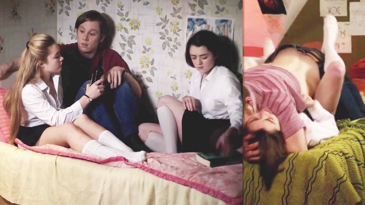 Cinema aria star Maisie Williams Sex scene 1