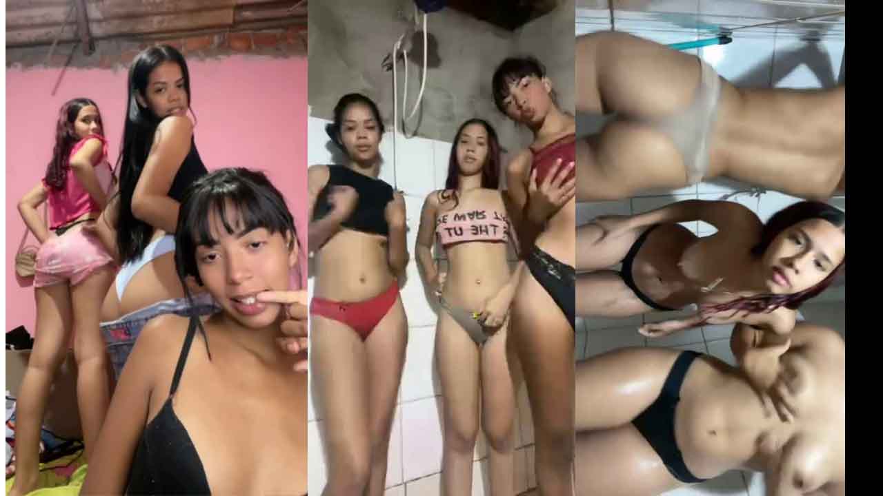 COMPILATION 4 VIDEOS LIVE SISTERS BUZZCAST AMATEUR