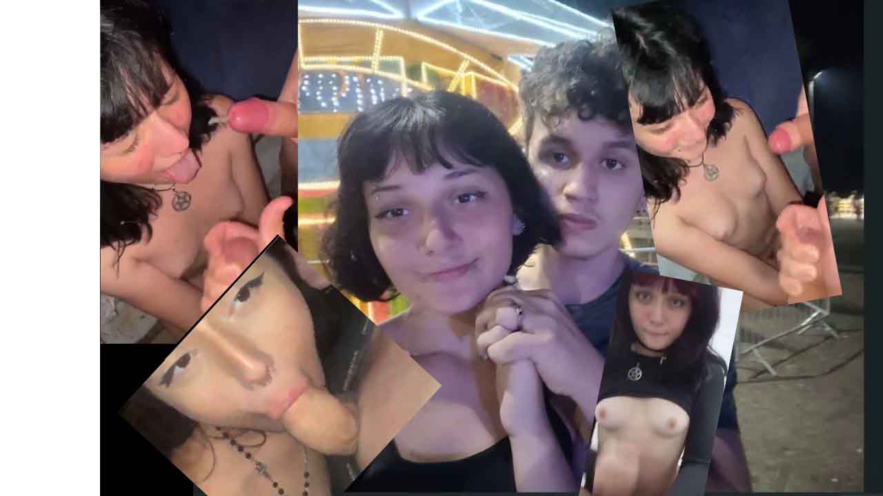 The Argentine girl from the fairground has an orgy with three male friends.