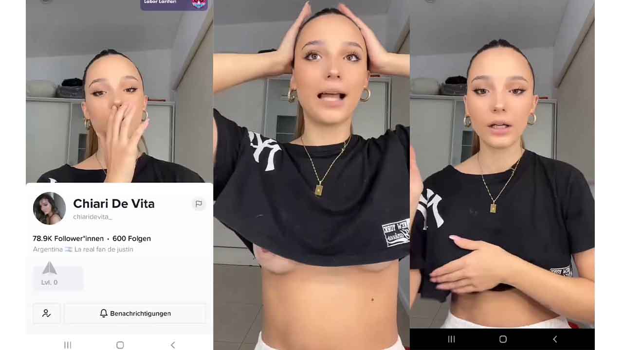 INFLUENCER TIKTOK SLIP NIP chiari de vita