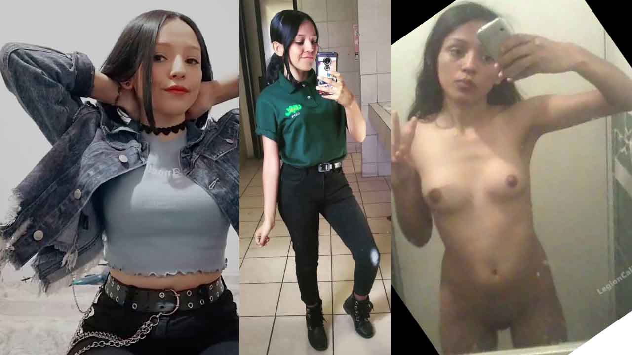 MEXICAN TEEN WAITRESS NUDE PHOTOS LEAKED FROM THE BATHROOM - AMATEUR PACK